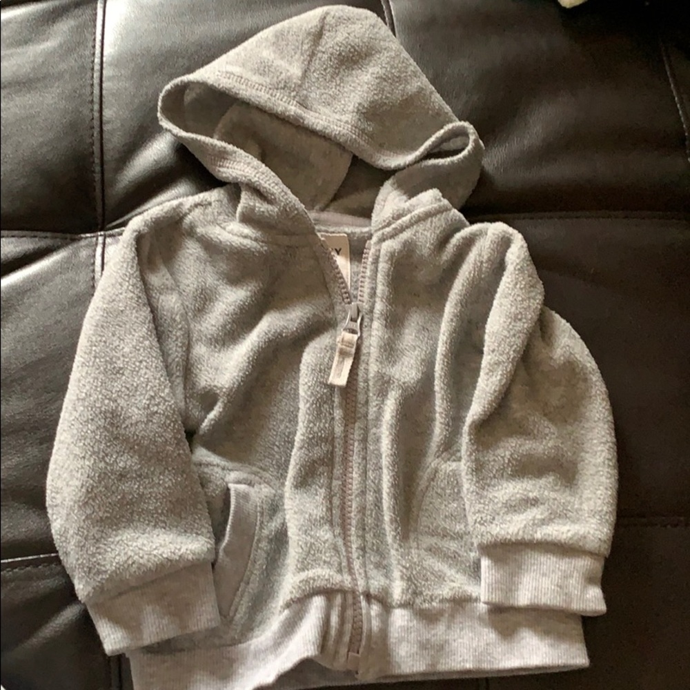 Fleece hoodie !
